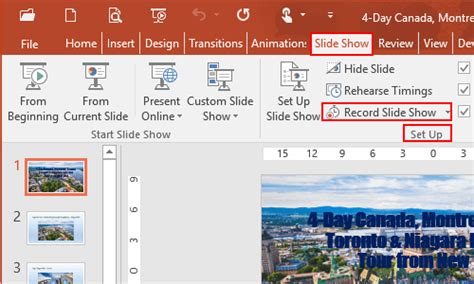 slide go|Record Slide Show updates on PowerPoint for Mac.